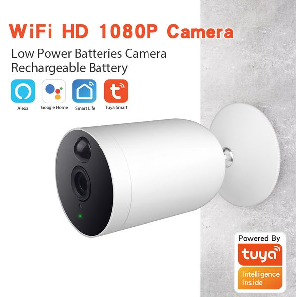 tuya smart life wifi ip camera low power battery 1080p two way audio home security indoor/outdoor cameras
tuya smart life wifi ip camera low power battery 1080p two way audio home security indoor/outdoor cameras