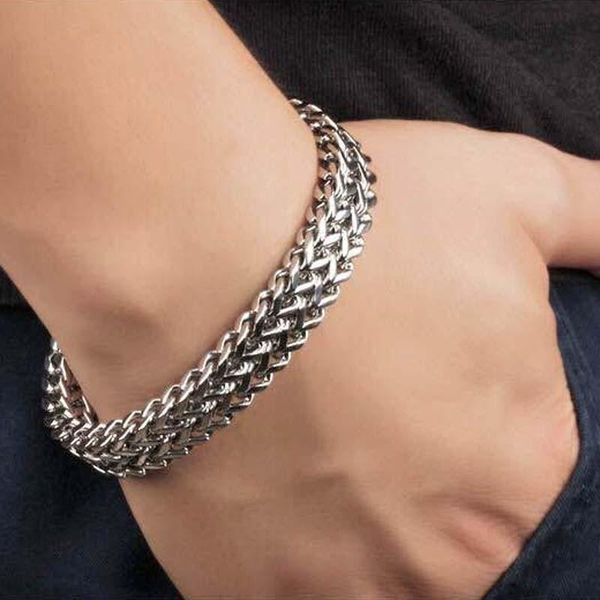 link, chain wholesale silver plated bracelet,wedding jewelry accessories,fashion flat soft snake bone bracelets bangle, Black
link, chain wholesale silver plated bracelet,wedding jewelry accessories,fashion flat soft snake bone bracelets bangle, Black