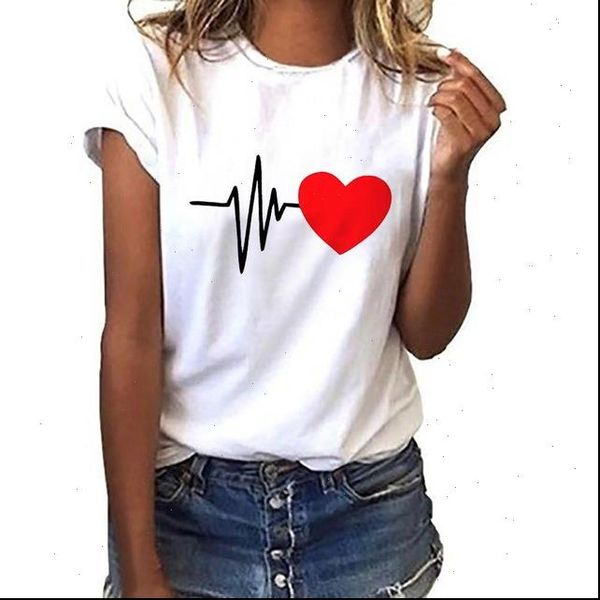 summer 90 s heart shaped women t shirts printed casual harajuku graphic short sleeve o neck tees, White
summer 90 s heart shaped women t shirts printed casual harajuku graphic short sleeve o neck tees, White