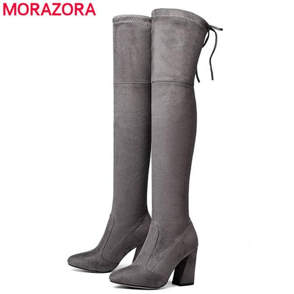 boots qplyxcowomen high heels flock leather thigh lace up stretch winter over the knee ladies long shoes, Black
boots qplyxcowomen high heels flock leather thigh lace up stretch winter over the knee ladies long shoes, Black
