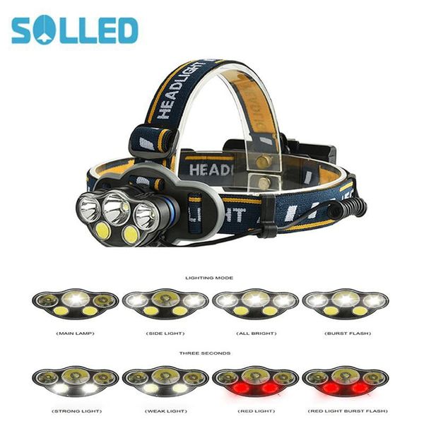practical outdoor 5-light usb charging t6+cob led strong light headlamp warning portable lanterns
practical outdoor 5-light usb charging t6+cob led strong light headlamp warning portable lanterns