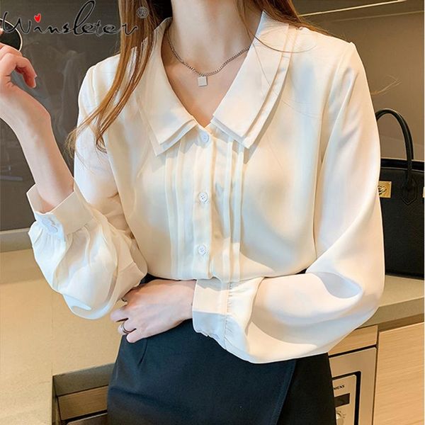 autumn woman chiffon shirts double-layer single-breasted full sleeve women blouses fashion apricot t08503k women's &, White
autumn woman chiffon shirts double-layer single-breasted full sleeve women blouses fashion apricot t08503k women's &, White