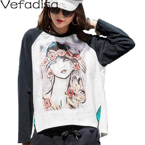 women's t-shirt vefadisa white character print women t-shirt 2021 spring long sleeve casual irregular patchwork loose qyf4910 wom
women's t-shirt vefadisa white character print women t-shirt 2021 spring long sleeve casual irregular patchwork loose qyf4910 wom