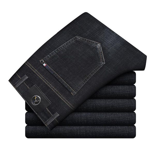 men's jeans brand exclusive design famous casual denim men straight slim middle waist stretch vaqueros hombre, Blue
men's jeans brand exclusive design famous casual denim men straight slim middle waist stretch vaqueros hombre, Blue