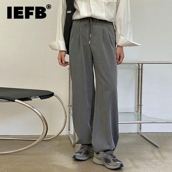 men's pants iefb autumn korean loose casual high waist slim leggings drawstring black grey trousers 2021 long 9y8882
men's pants iefb autumn korean loose casual high waist slim leggings drawstring black grey trousers 2021 long 9y8882