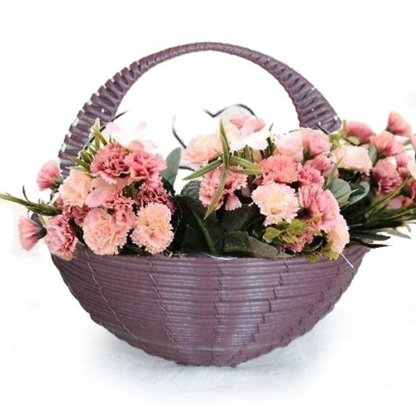 storage baskets semicircle wall hanging basket key stationery organizer pp rattan handmade flower pot grace garden planter home decor
storage baskets semicircle wall hanging basket key stationery organizer pp rattan handmade flower pot grace garden planter home decor