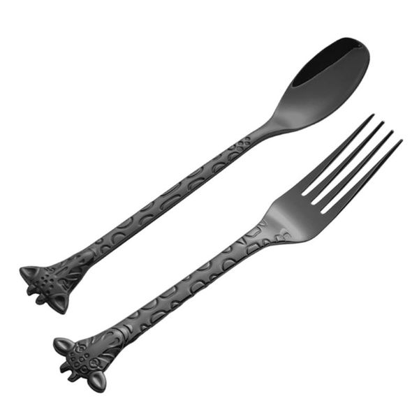 forks 2pcs dessert spoon and fork set stainless steel mixing cartoon cake for home restaurant (silver)
forks 2pcs dessert spoon and fork set stainless steel mixing cartoon cake for home restaurant (silver)