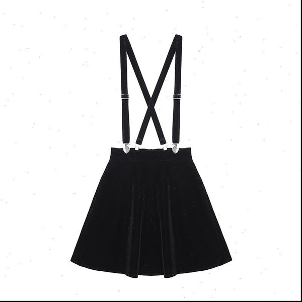 womens skirt skirts harajuku velvet punk love clip strap for female ladies mini black drop
womens skirt skirts harajuku velvet punk love clip strap for female ladies mini black drop