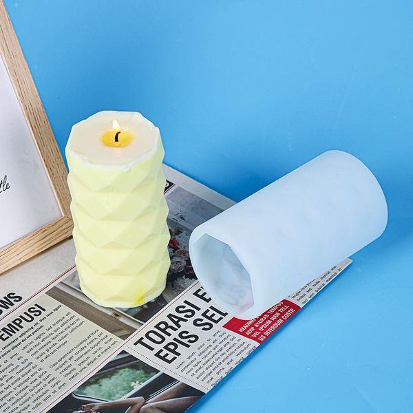 craft tools rhombus hole cylindrical candle silicone moulds simple geometric mold for making home decoration
craft tools rhombus hole cylindrical candle silicone moulds simple geometric mold for making home decoration
