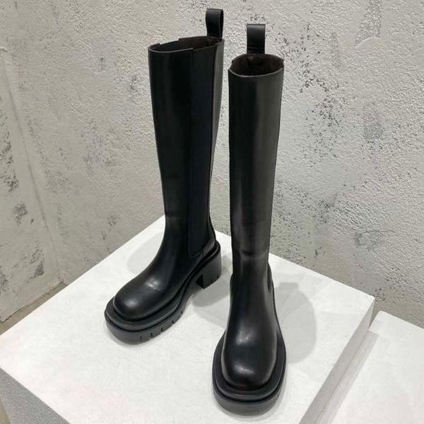 new designer boots comfort chaelsea boot martin knee booties cowhide brown lining 5.5cm sole stylish and comfortable fashion long tube women, Black
new designer boots comfort chaelsea boot martin knee booties cowhide brown lining 5.5cm sole stylish and comfortable fashion long tube women, Black