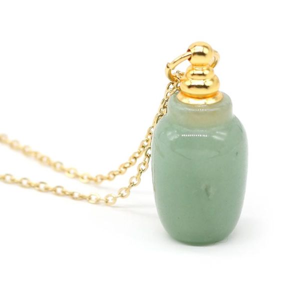 natural green aventurines perfume bottle pendant necklace rose quartzs for jewelry gift length 66+5cm size 15x45mm necklaces, Silver
natural green aventurines perfume bottle pendant necklace rose quartzs for jewelry gift length 66+5cm size 15x45mm necklaces, Silver