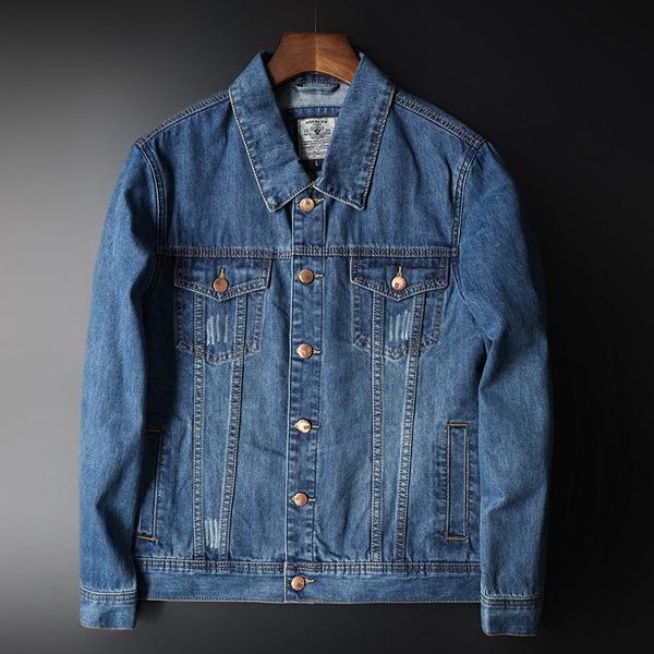 fall men's denim jacket back scratches slim blue lapel retro fashion casual washed long-sleeved for men s-4xl jackets, Black;brown
fall men's denim jacket back scratches slim blue lapel retro fashion casual washed long-sleeved for men s-4xl jackets, Black;brown
