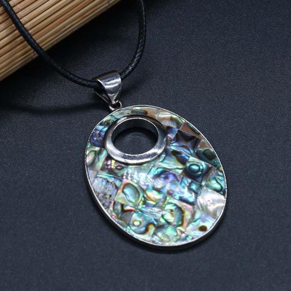 1pcs natural abalone vintage necklace simple oval shape colorful shell reiki heal good quality women jewelry pendant necklaces, Silver
1pcs natural abalone vintage necklace simple oval shape colorful shell reiki heal good quality women jewelry pendant necklaces, Silver