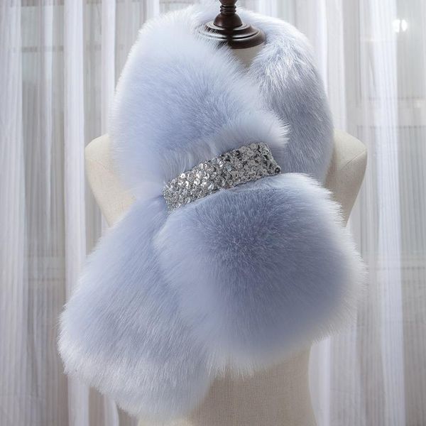 scarves thicken plush faux fur scarf ring women winter solid color collar shawl neck warmer shrugs knitted neckerchief long wraps, Blue;gray
scarves thicken plush faux fur scarf ring women winter solid color collar shawl neck warmer shrugs knitted neckerchief long wraps, Blue;gray