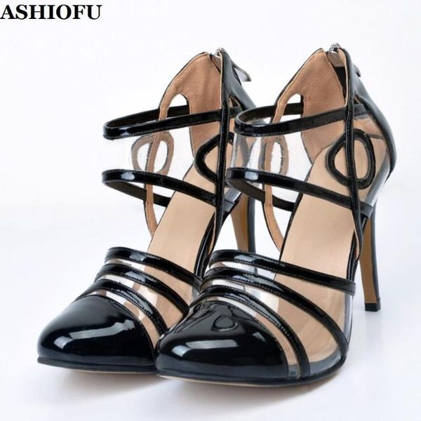 dress shoes ashiofu handmade style ladies high heel pumps pvc leather party prom stiletto evening fashion court, Black
dress shoes ashiofu handmade style ladies high heel pumps pvc leather party prom stiletto evening fashion court, Black