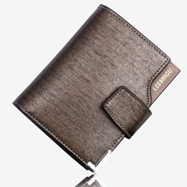 wallets quality soft pu leather mens business casual 3 folds vertical hasp holders purses wallet, Red;black
wallets quality soft pu leather mens business casual 3 folds vertical hasp holders purses wallet, Red;black
