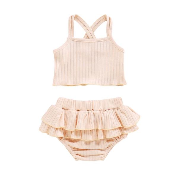 clothing sets 0-24m tank shorts suits baby boy girl clothes summer solid born sleeveless + outfits, White
clothing sets 0-24m tank shorts suits baby boy girl clothes summer solid born sleeveless + outfits, White