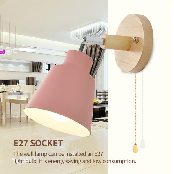 steering head lamp decorative nordic wall light rotatable modern fashion bedside abs with hanging chain switch
steering head lamp decorative nordic wall light rotatable modern fashion bedside abs with hanging chain switch