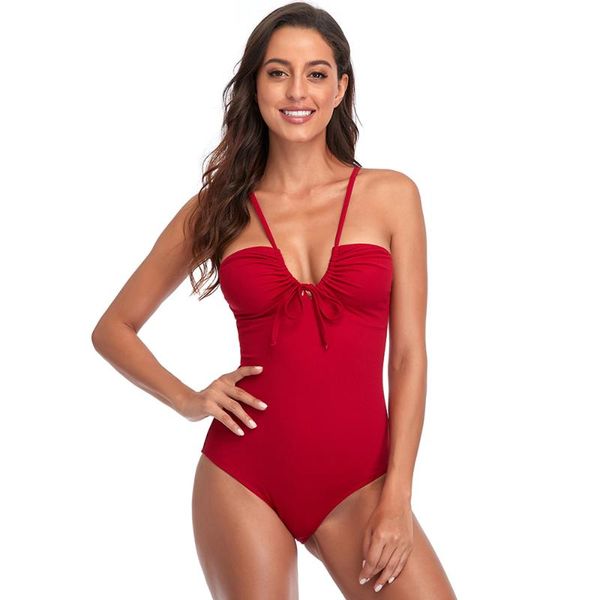 women's swimwear one piece bodysuit with tied rope for women black and white swimsuit monokini 2022, White;black
women's swimwear one piece bodysuit with tied rope for women black and white swimsuit monokini 2022, White;black