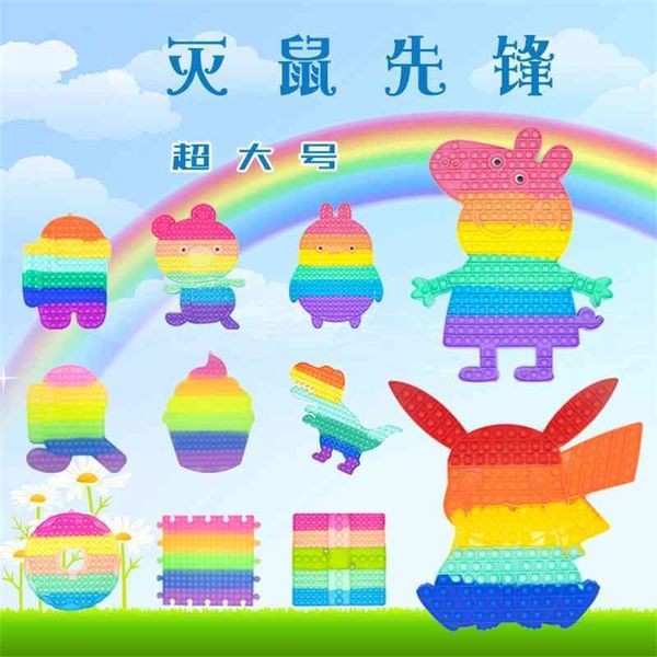 large rainbow rodent killing pioneer camouflage doughnut, pig and rabbit deskpuzzle toy, math board game
large rainbow rodent killing pioneer camouflage doughnut, pig and rabbit deskpuzzle toy, math board game