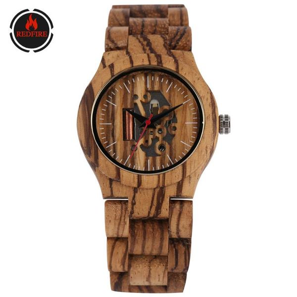 wristwatches redfire classic zebrawood women's watch eco-friendly full wooden clock lady bangle wristwatch folding clasp female watches, Slivery;brown
wristwatches redfire classic zebrawood women's watch eco-friendly full wooden clock lady bangle wristwatch folding clasp female watches, Slivery;brown