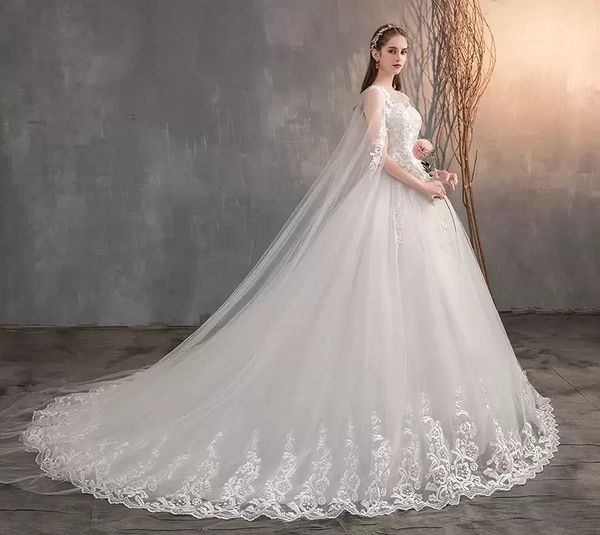 romantic a-line sleeveless sweep-train bridal gown tulle appliques lace-up wedding dresses, Black
romantic a-line sleeveless sweep-train bridal gown tulle appliques lace-up wedding dresses, Black
