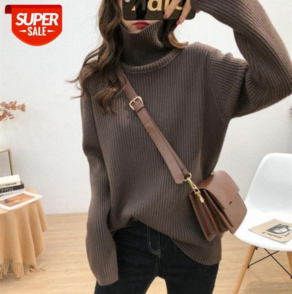 red lazy loose turtleneck sweater women korean version with thin knit #po1u, Black;gray
red lazy loose turtleneck sweater women korean version with thin knit #po1u, Black;gray