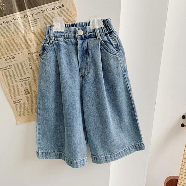 summer korean style toddlers kids wide-leg pants loose soft children straight denim trousers baby girls casual jeans, Blue
summer korean style toddlers kids wide-leg pants loose soft children straight denim trousers baby girls casual jeans, Blue