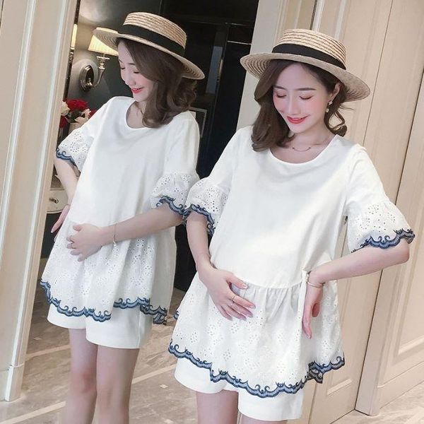 maternity bottoms summer wear style lace koreanstyle short sleeve cotton mixed loose fashion clothes sleeves skirt, White
maternity bottoms summer wear style lace koreanstyle short sleeve cotton mixed loose fashion clothes sleeves skirt, White