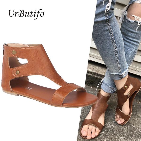 urbutifo gladiator sandals women soft leather summer beach shoes roman flats plus size zip 2021 sandale femme, Black
urbutifo gladiator sandals women soft leather summer beach shoes roman flats plus size zip 2021 sandale femme, Black