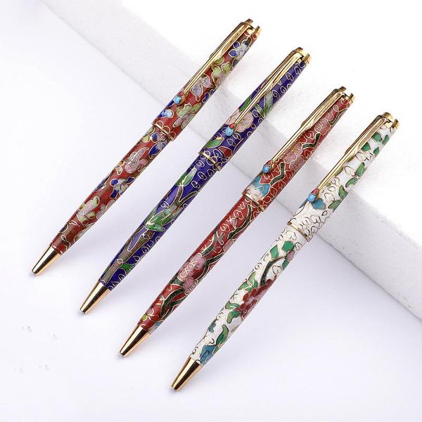 ballpoint pens old stock vintage jinxing 80 pen cloisonne handmade works of art writing stationery collection, Blue;orange
ballpoint pens old stock vintage jinxing 80 pen cloisonne handmade works of art writing stationery collection, Blue;orange