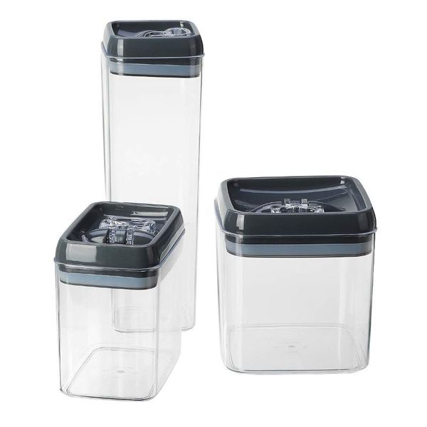storage bottles & jars 3pcs plastic food containers transparent stackable dry box kitchen spaghetti noodles sealed anti-moistur
storage bottles & jars 3pcs plastic food containers transparent stackable dry box kitchen spaghetti noodles sealed anti-moistur