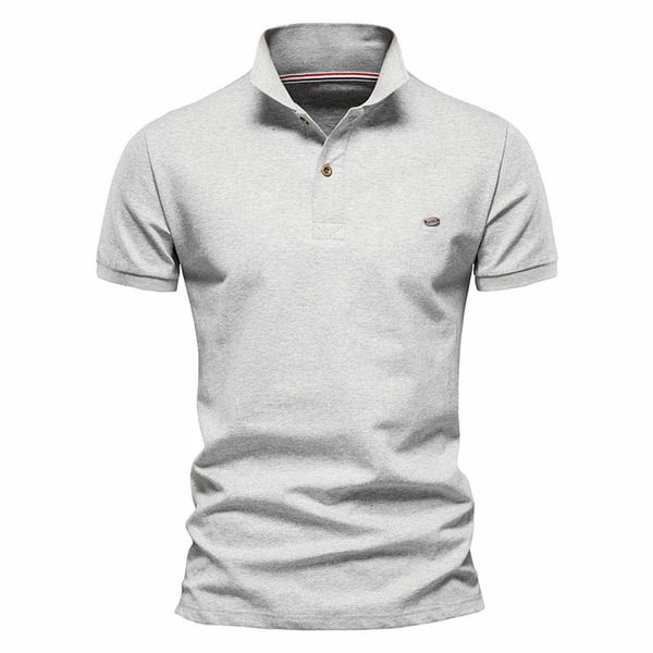 Men's sved polo shirt, casual busins T-shirt, short sved, pure cotton, solid color, novelty in summer, White;black
Men's sved polo shirt, casual busins T-shirt, short sved, pure cotton, solid color, novelty in summer, White;black