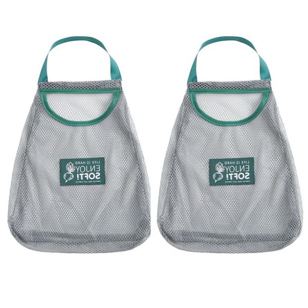 hanging baskets 2 pcs kitchen sorting bag fruit vegetable storage containers waterproof mesh breathable for home (green)
hanging baskets 2 pcs kitchen sorting bag fruit vegetable storage containers waterproof mesh breathable for home (green)