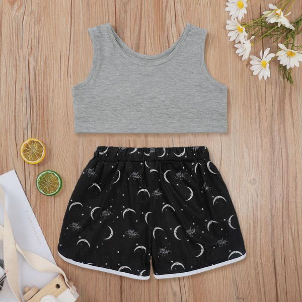 clothing sets children's kids baby girls 2-piece outfit set moon pattern tank shorts for children 2021 girl clothes, White
clothing sets children's kids baby girls 2-piece outfit set moon pattern tank shorts for children 2021 girl clothes, White