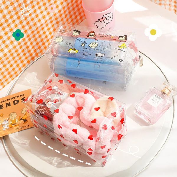 pencil bags kawaii transparent big pvc school stationery supplies back to case box girl storage travel gift
pencil bags kawaii transparent big pvc school stationery supplies back to case box girl storage travel gift