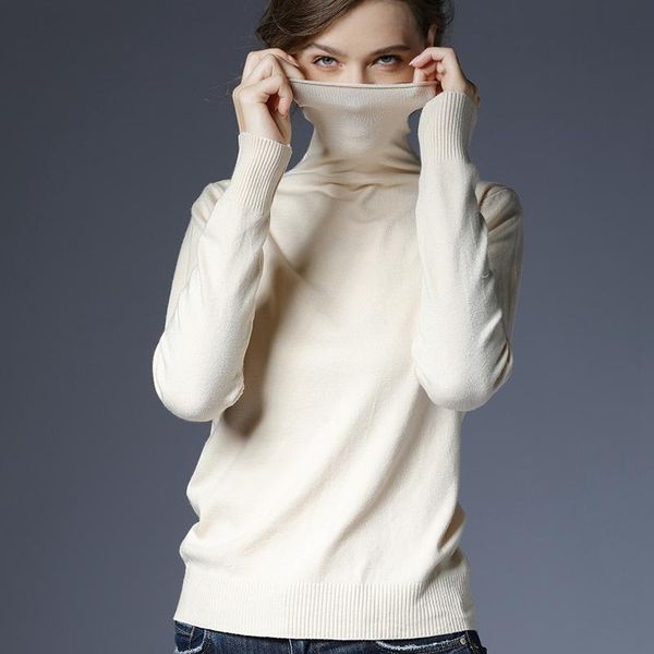 women's sweaters turtleneck women knitted and pullovers autumn winter casual slim jumpers 2021 long sleeve bottoming, White;black
women's sweaters turtleneck women knitted and pullovers autumn winter casual slim jumpers 2021 long sleeve bottoming, White;black