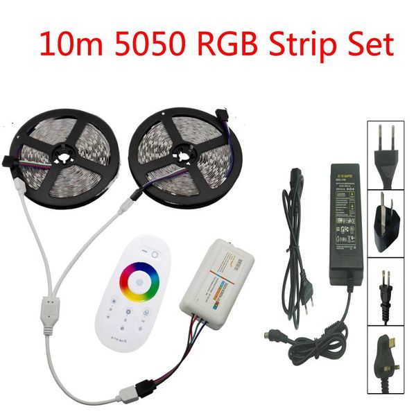 sets/lot wireless rf touch remote dimmer controller+transformer 220v 110v power supply+10m no waterproof 3528 rgb 60led/m led strips
sets/lot wireless rf touch remote dimmer controller+transformer 220v 110v power supply+10m no waterproof 3528 rgb 60led/m led strips