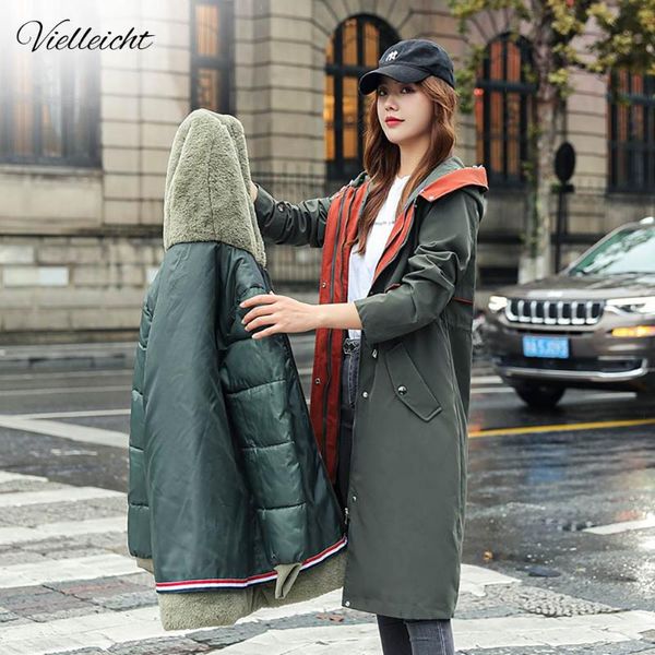 women's down & parkas vielleicht fur collar long hooded parka 2021 winter jacket women big pocket removable wool liner three ways wear, Black
women's down & parkas vielleicht fur collar long hooded parka 2021 winter jacket women big pocket removable wool liner three ways wear, Black