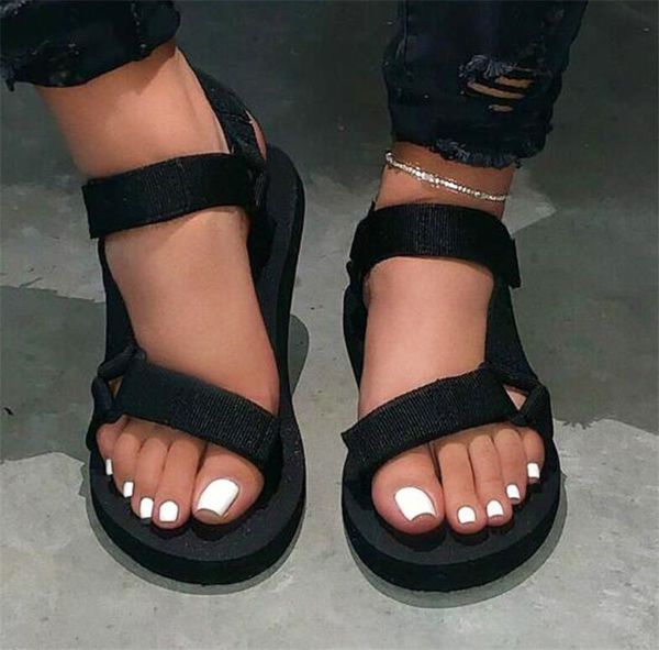 new women sandals summer candy colors strap buckle soft foam sole casual shoes female outdoor beach shoes plus size 35-43, Black
new women sandals summer candy colors strap buckle soft foam sole casual shoes female outdoor beach shoes plus size 35-43, Black