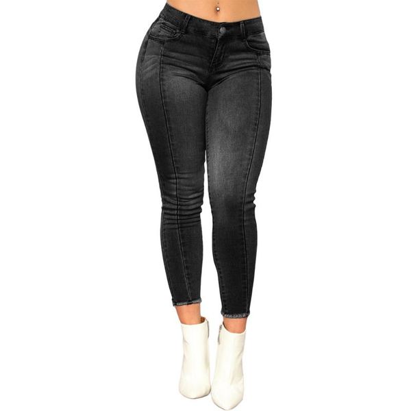 women's jeans distressed for women high wasted pants ms. slim feet autumn and winter black casual straight large size female, Blue
women's jeans distressed for women high wasted pants ms. slim feet autumn and winter black casual straight large size female, Blue