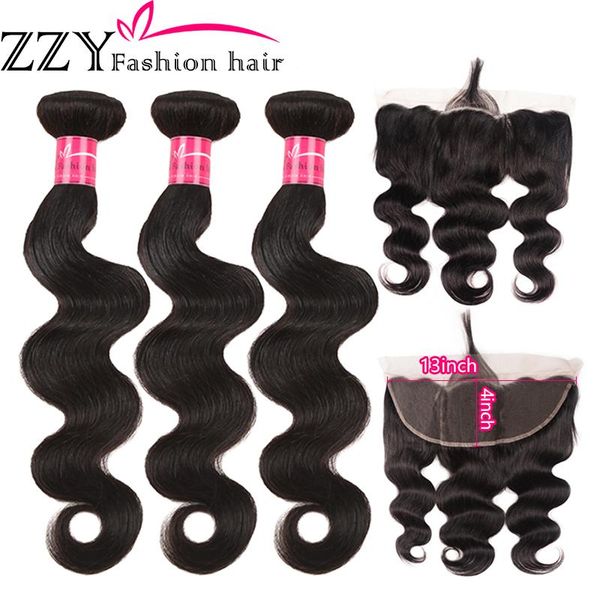 human hair bulks zzy bundles with frontal closure brazilianbody wave lace 8"-26" non-remy extensions, Black
human hair bulks zzy bundles with frontal closure brazilianbody wave lace 8"-26" non-remy extensions, Black