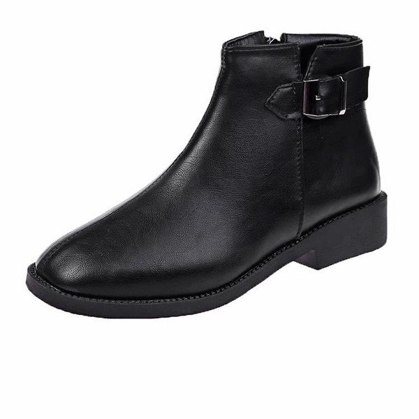boots aleafalling side zipper ankle for women buckle fashion low heel cool style autumn shoes, Black
boots aleafalling side zipper ankle for women buckle fashion low heel cool style autumn shoes, Black