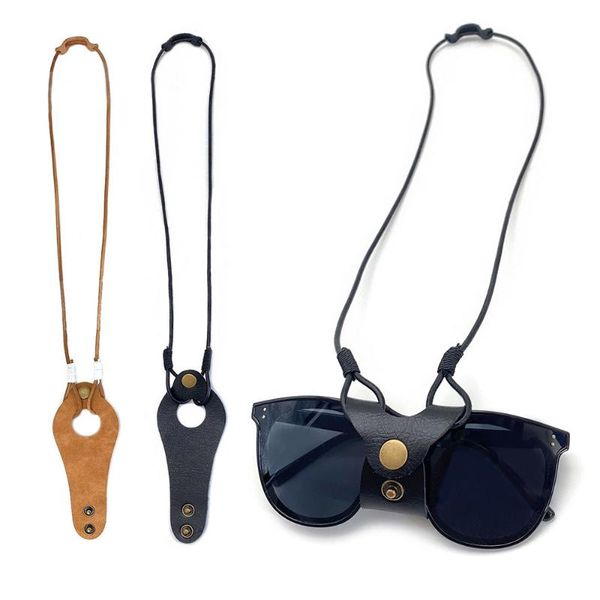 sunglasses frames fashion leather glasses chain double buckle microfiber glasse rope hanging neck strap reading eyewear clip lanyard for men, Silver
sunglasses frames fashion leather glasses chain double buckle microfiber glasse rope hanging neck strap reading eyewear clip lanyard for men, Silver
