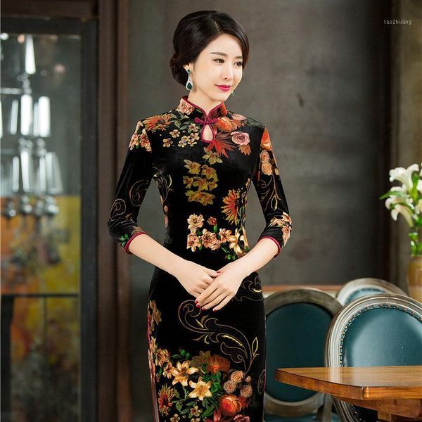 ethnic clothing chinese traditional women velvet dresses mandarin collar print flower slim qipao lady elegant cheongsam plus size 4xl1 os8n, Red
ethnic clothing chinese traditional women velvet dresses mandarin collar print flower slim qipao lady elegant cheongsam plus size 4xl1 os8n, Red
