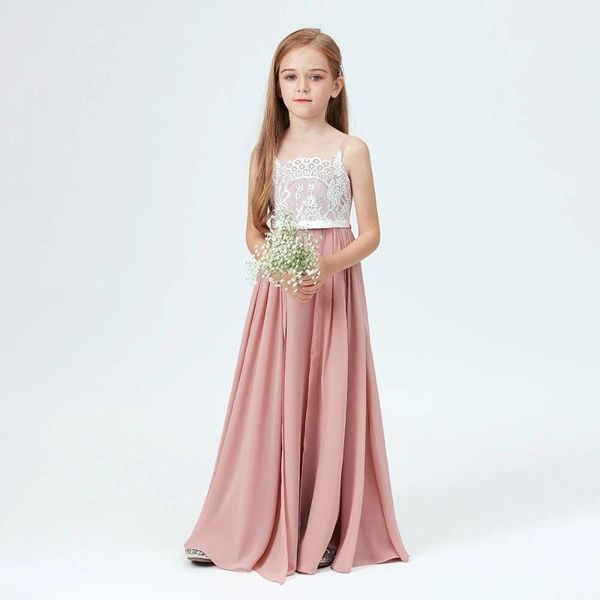 family matching outfits dusty rose chiffon flower girl dresses for wedding evening party girls formal princess gown long junior bridesmaid d, Blue
family matching outfits dusty rose chiffon flower girl dresses for wedding evening party girls formal princess gown long junior bridesmaid d, Blue