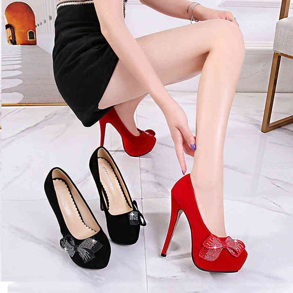 dress shoes new red fashion high heels for women's with bow decoration platform stiletto large size 35-46 lfss, Black
dress shoes new red fashion high heels for women's with bow decoration platform stiletto large size 35-46 lfss, Black