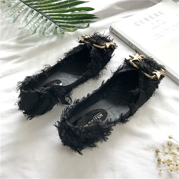 sandals flats casual shallow mouth pointed toe flat super light soft bottom classic single shoes women, Black
sandals flats casual shallow mouth pointed toe flat super light soft bottom classic single shoes women, Black