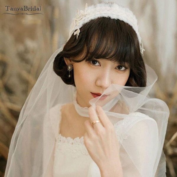 bridal veils bohemian wedding shoulder length fairy simple tulle with hairband voile mariage korea dv003, Black
bridal veils bohemian wedding shoulder length fairy simple tulle with hairband voile mariage korea dv003, Black