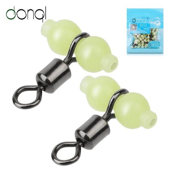 20/50pcs luminous fishing swivel connector rolling barrel 3 way fluorescent beads fishhook lure line tackle hooks
20/50pcs luminous fishing swivel connector rolling barrel 3 way fluorescent beads fishhook lure line tackle hooks